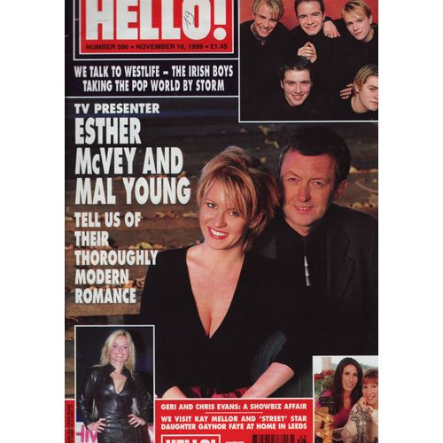 Hello (Edition Uk) / 26-11-1999 N586 : Vanessa Paradis / Johnny Depp (2p) - Geri Halliwell (3p)