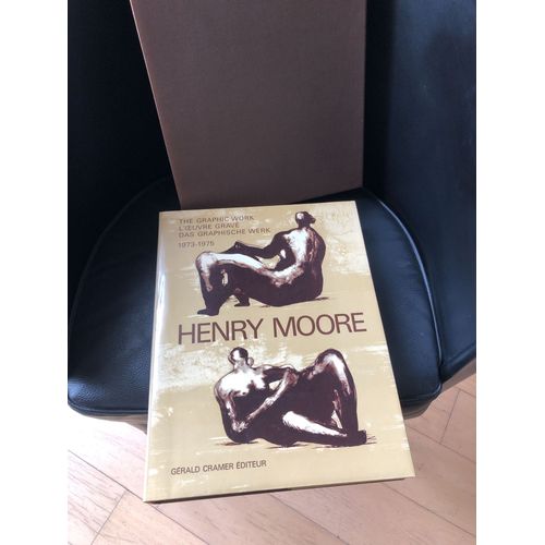 Henri Moore The Graphic Work   de Henri Moore - L'oeuvre grave 1973-1975. 