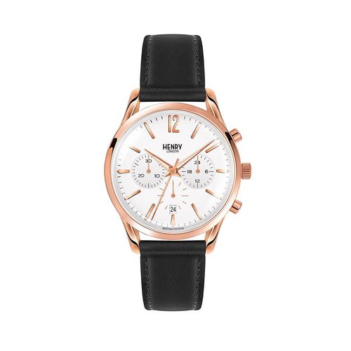 Henry London braceletuhr Richmond - noir /blanc