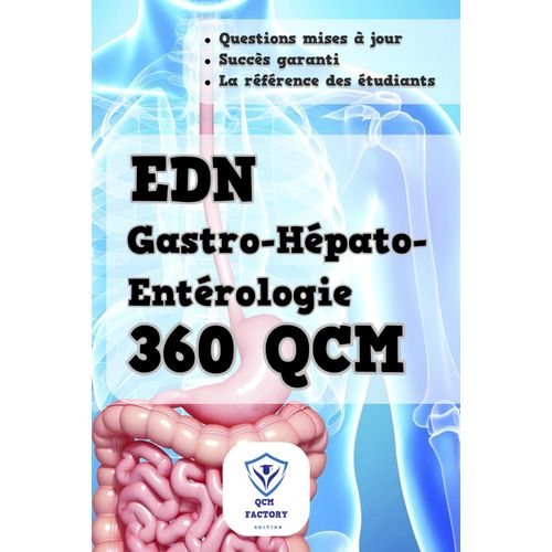 Hpato-Gastro-Entrologie R2c: 360 Qcm D'entranement Pour Les preuves Dmatrialises Nationales (Ex-Ecn) : Examens Pour L'internat De Mdecine Edn (Edn : Qcm D'entranement R2c)    Format Broch 