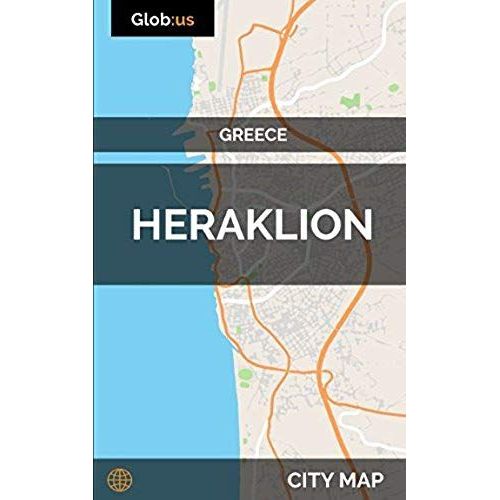 Heraklion, Greece - City Map   de Bates, Jason Patrick  Format Broch 