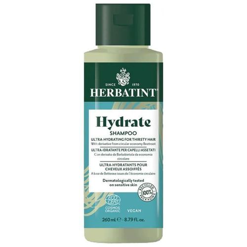 Herbatint Shampoing Hydrate Cheveux Assoiffs Bio 260 Ml