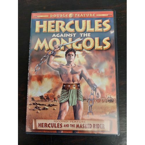 Hercules Double Feature: Hercules And The Princess Of Troy/Hercules Against The Mongols (Dvd) Action/Fantasy 90 Minutes Starring: Gordon Scott, Mark Forrest de Unknown