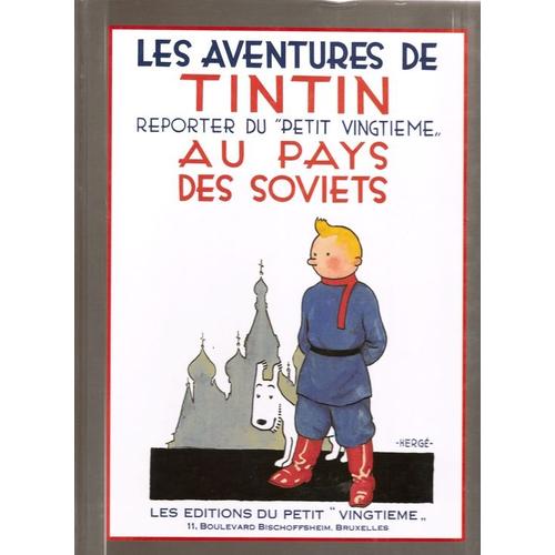 Tintin Au Pays Des Soviets   de Herg�  Format Album 