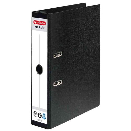 Herlitz Herlit Dossier Suspendu Max.File, Largeur De Dos: 50 Mm,Noir