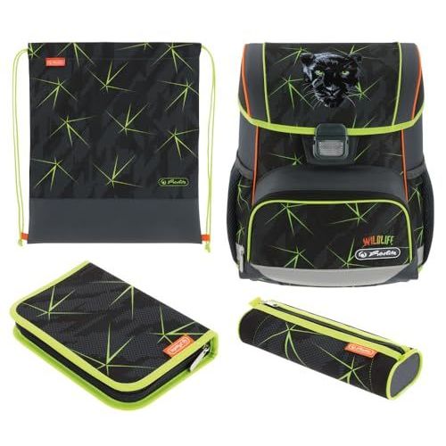 Herlitz Loop Plus Wild Life Ensemble De Cartables Garon Polyester No
