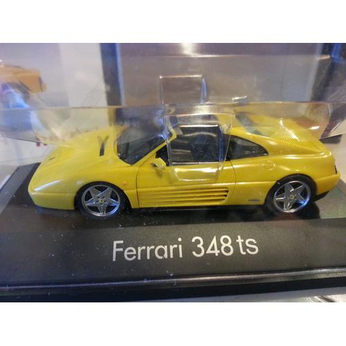 Herpa 010214 - Ferrari 348 Ts Jaune 1:43 Boite Noire