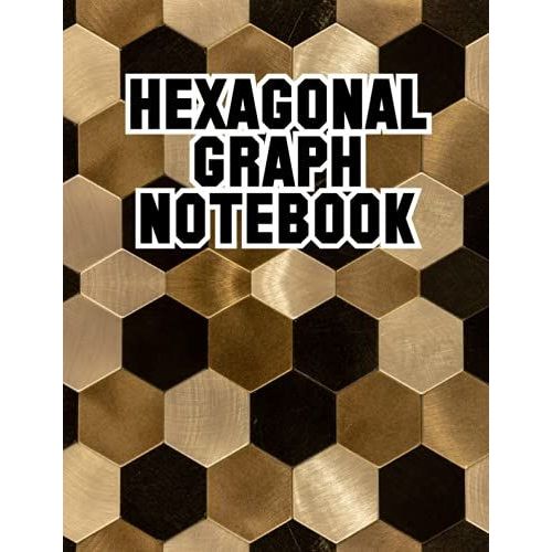 Hexagonal Graph Notebook: Small .25