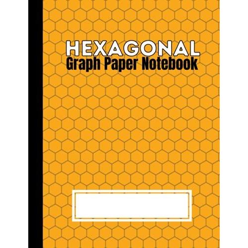 Hexagonal Graph Paper Notebook: 100 Pages | Small (.2