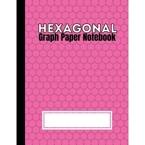 Hexagonal Graph Paper Notebook: 100 Pages | Small (.2