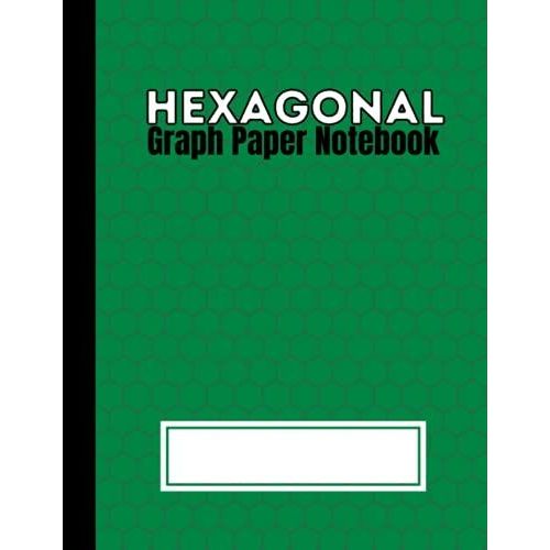 Hexagonal Graph Paper Notebook: 200 Pages | Small (.2