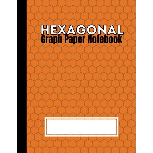 Hexagonal Graph Paper Notebook: 200 Pages | Small (.2