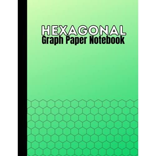 Hexagonal Graph Paper Notebook: 200 Pages | Small (.2