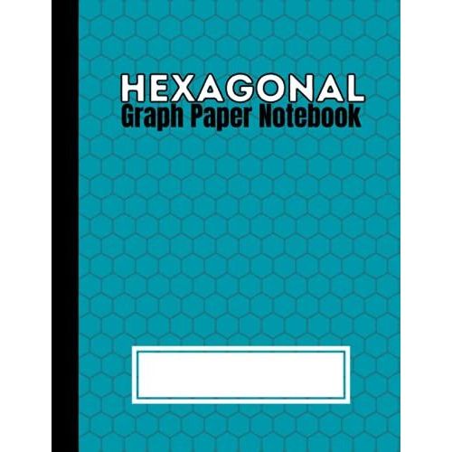 Hexagonal Graph Paper Notebook: 200 Pages | Small (.2