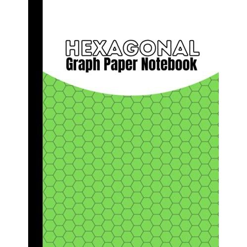 Hexagonal Graph Paper Notebook: 400 Pages | Small (.2