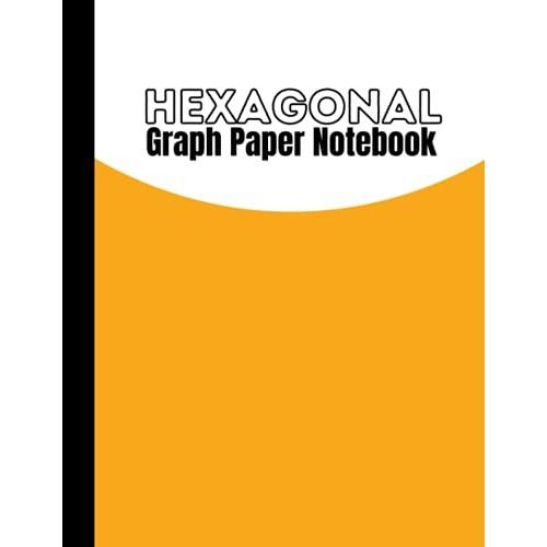 Hexagonal Graph Paper Notebook: 400 Pages | Small (.2