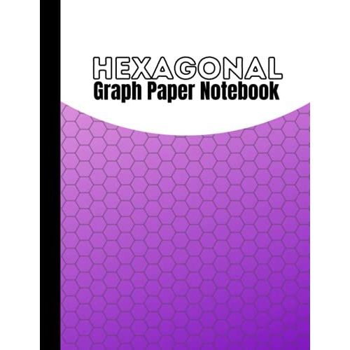 Hexagonal Graph Paper Notebook: 400 Pages | Small (.2