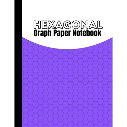 Hexagonal Graph Paper Notebook: 400 Pages | Small (.2
