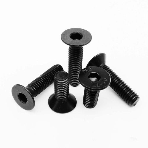 Hexagone  Six Pans Creux En Acier Inoxydable, Seau Plat, Tte Coule, 2,2  Vis, Haute Qualit, 100 A2-70, Gbteuse 3 M2 M2.5 M3 Figur Noir, 10 Pices, 304 Pices
