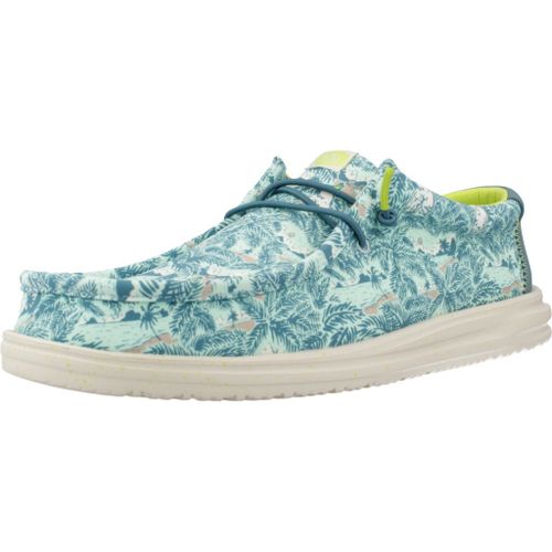 Hey Dude Wally H2o Tropical Colour Bleu - 42