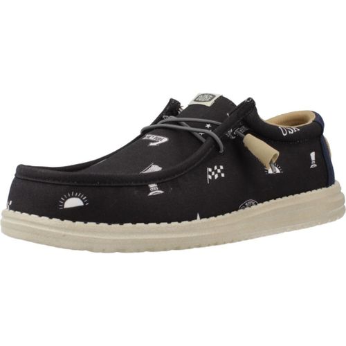 Hey Dude Wally Stars N Skulls Print Colour Noir - 41
