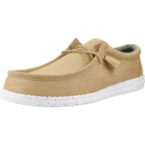 Hey Dude Wally Washed Canvas Colour Jaune - 41