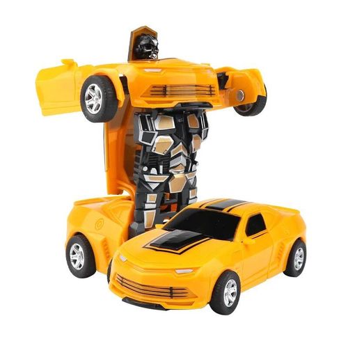 Hfyl - Nouveau Style Mini 2 En 1 Anime Transformation Robot Mode