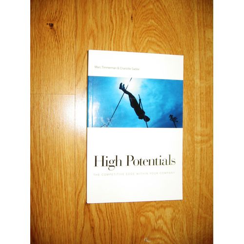 High Potentials : The Competitive Edge Within Your Company   de Marc Timmerman & Charlotte Sabbe  Format Reli 