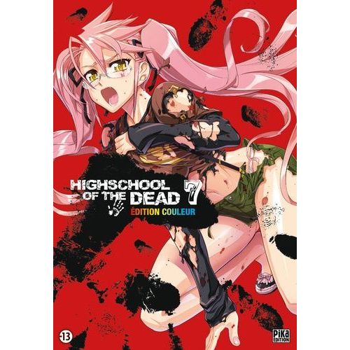 High School Of The Dead - Couleur - Tome 7    Format Tankobon 