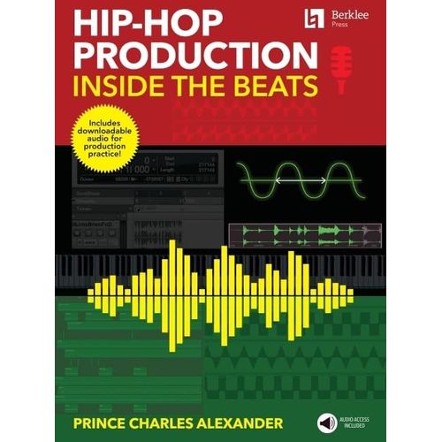 Hip-Hop Production: Inside The Beats By Prince Charles Alexander - Includes Downloadable Audio For Production Practice!    Format Broch 