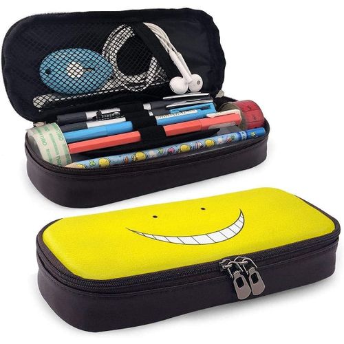 Hirola tui  Stylos Pour Salle De Classe Assassination, Trousse  Crayons En Cuir Pour tudiant, Sac De Papeterie D'apprentissage Pour Enfant, Peut galement tre Utilis Comme Sac  Cosmtiques, Porte-Monnaie