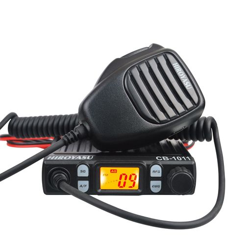 Hiroyasu talkie-walkie CB-1011 26.565-27.99125MHz 11 mtres Mini 27MHz FM/AM 8W 40Ch CB Radio pour EU PL DE CE UK en tats-unis - Type Standard package