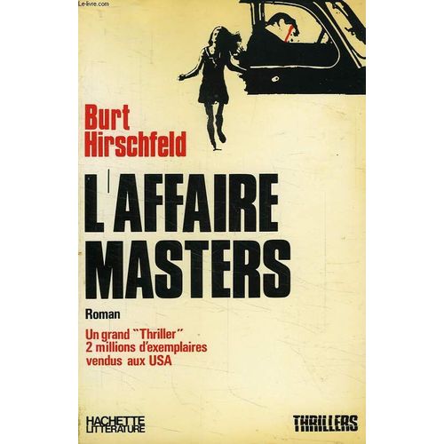 L'affaire Masters   de Hirschfeld Burt
