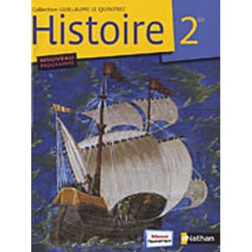 Histoire 2nde Livre De Lélève Manuels Scolaires Rakuten