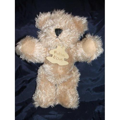 Histoire D Ours Peluche Doudou Nounours Ours Beige Brun Articul Cm Poil Long Rakuten