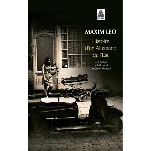 Histoire D'un Allemand De L'est    Format Poche 