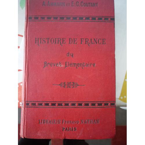 Histoire De France Du Brevet Elementaire   de ammann  Format Broch 