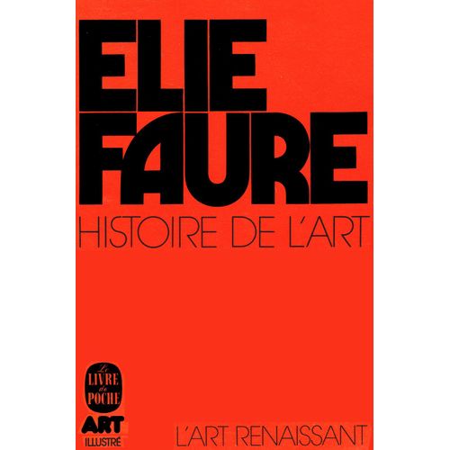 Histoire De L'art - L'art Renaissant   de elie faure  Format Beau livre 