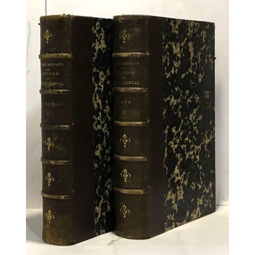 Histoire De Sainte Chantal Et Des Origines De La Visitation Tome 1 Et 2 8e dition Revue Avec Soin Et Prcde D'une Lettre De Monseigneur L'vque D'orlans Sur Mla Manire D'crire La...   de bougaud abb 