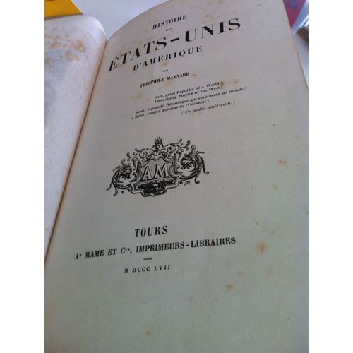 Histoire des EtatsUnis d