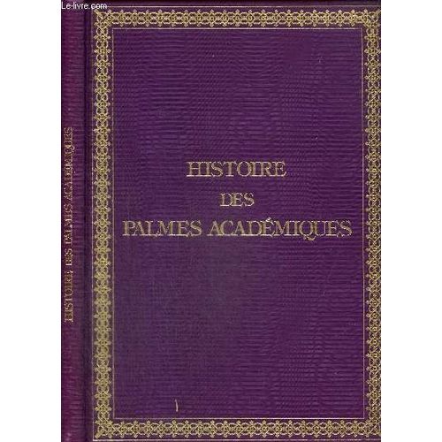 Histoire des palmes académiques - De la double palme de l Université ...