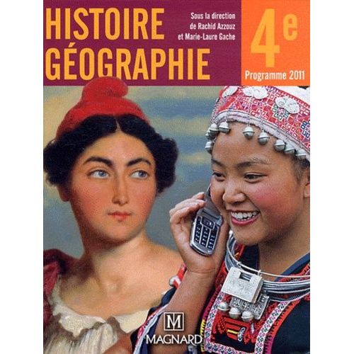 Histoire Gographie 4e - Manuel lve    Format Compact 