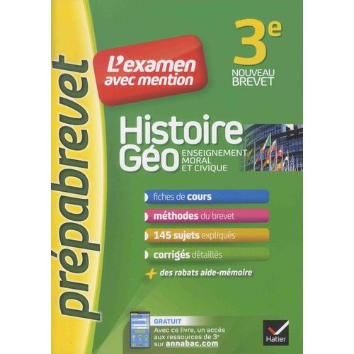 Histoire Go, Enseignement Moral Et Civique 3e    Format Beau livre 