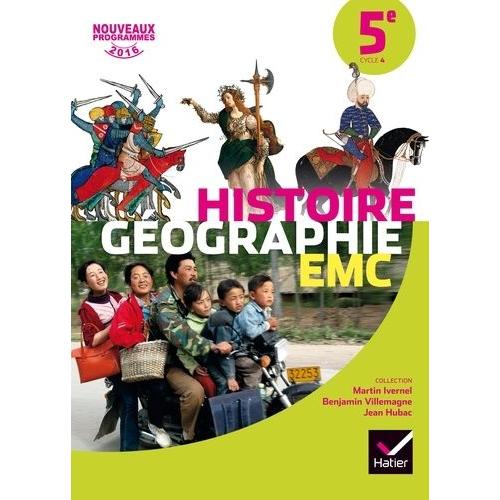 Histoire Gographie Enseignement Moral Et Civique 5e - Manuel De L'lve   de Collectif  Format Compact 