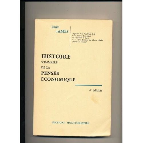 Histoire Sommaire De La Pensee Economique Rakuten Histoire Sommaire De La Pensee Economique Rakuten