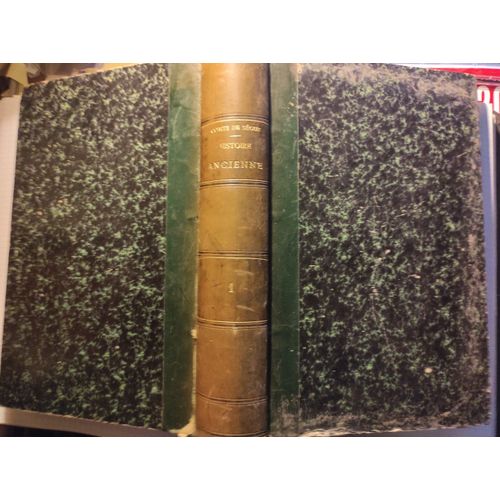 Histoire Universellre Ancienne-Le Comte De Segur-Tome 1-9eme Edition-Garnier Freres   
