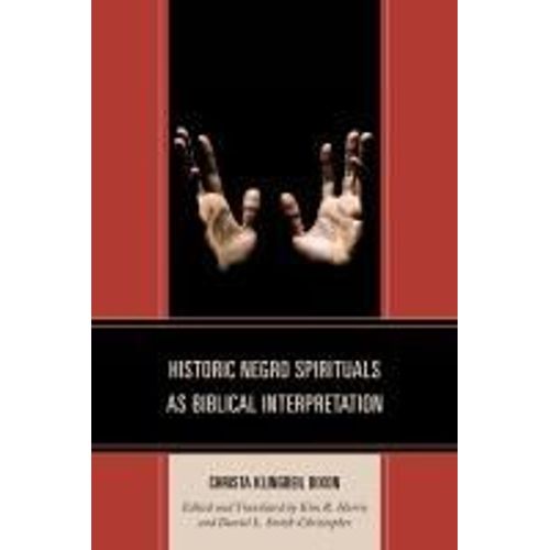 Historic Negro Spirituals As Biblical Interpretation    Format Reli 