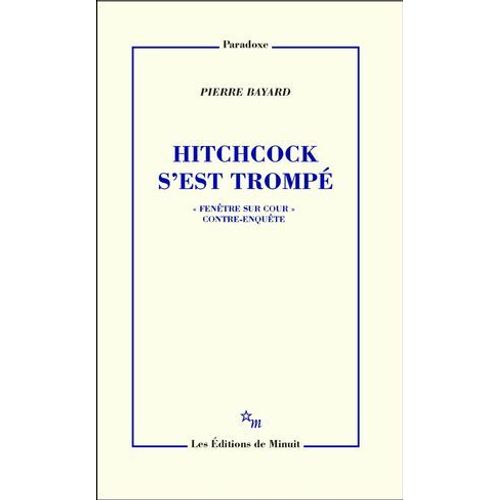 Hitchcock S'est Tromp  