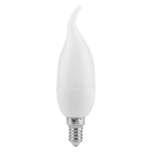 Hjlian Ampoule Led Effet Flamme En Forme De Bougie, Eclairage Blanc Chaud, Ac 85-265 V (Tailed-E14)