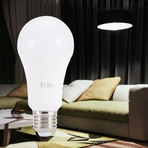 Hjlian Ampoule Led Multicolore Intelligente Wi-Fi E27, Compatible Avec Alexa Et Google Home (2 Pieces)